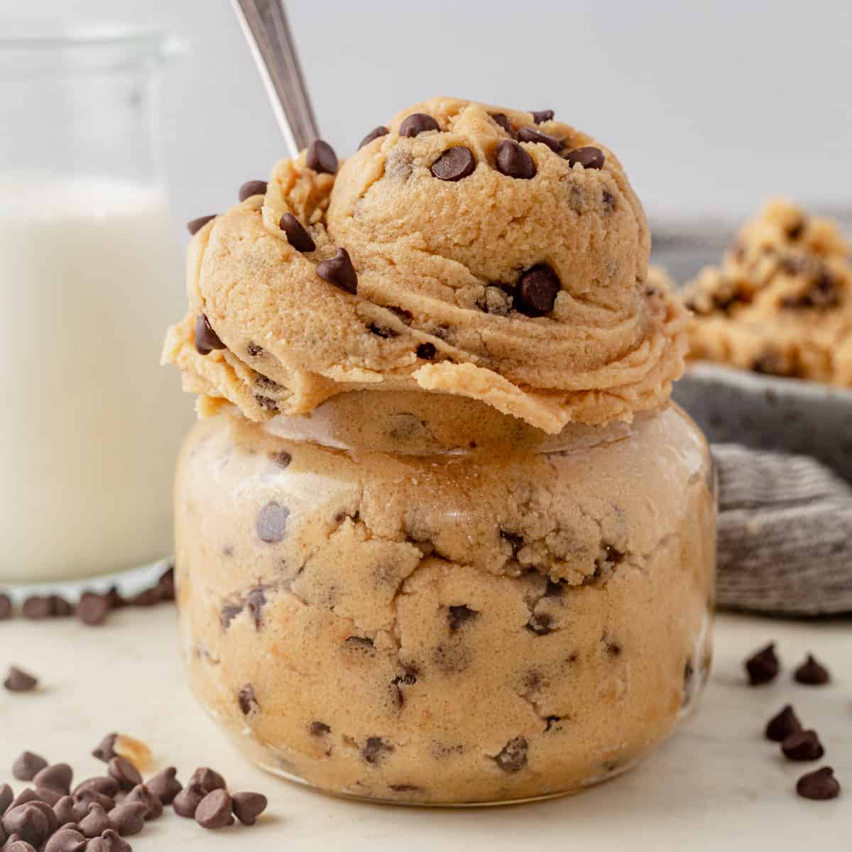 Cookie dough dessert image